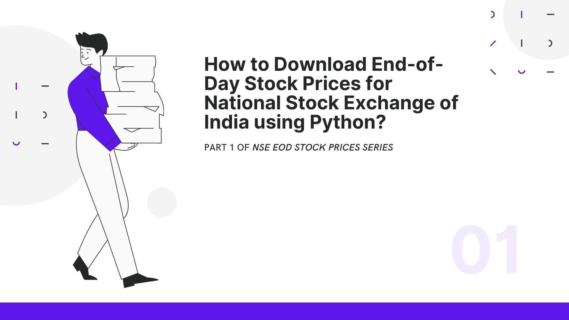 How to Download End-of-Day Stock Prices for the National Stock Exchange of India using Python?